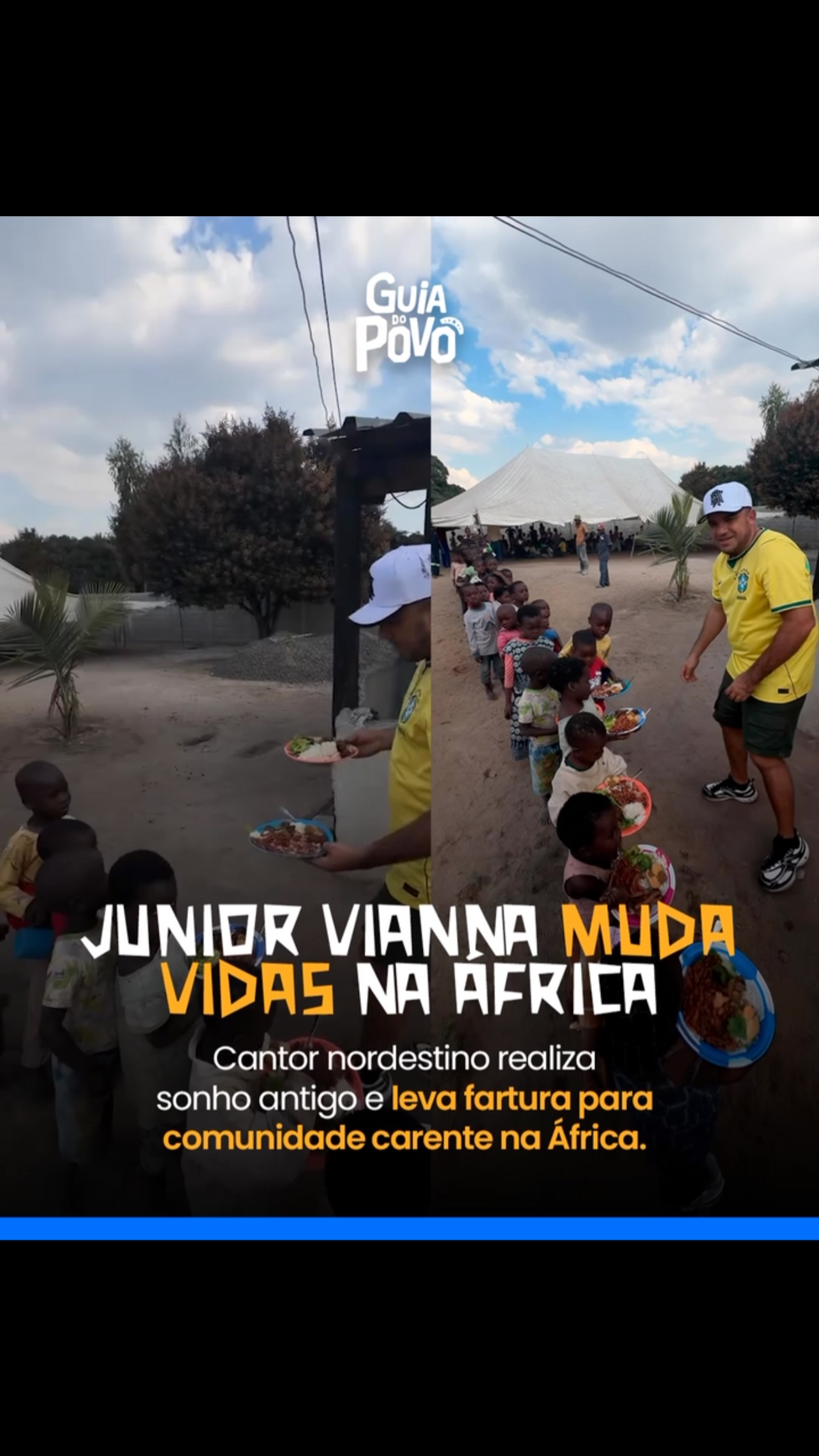 VIANNA AJUDA CRIANÇAS EM MOÇAMBIQUE