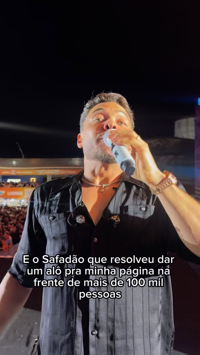 Que experiência incrível!! 🤩🤩😭 Obrigado @wesleysafadao